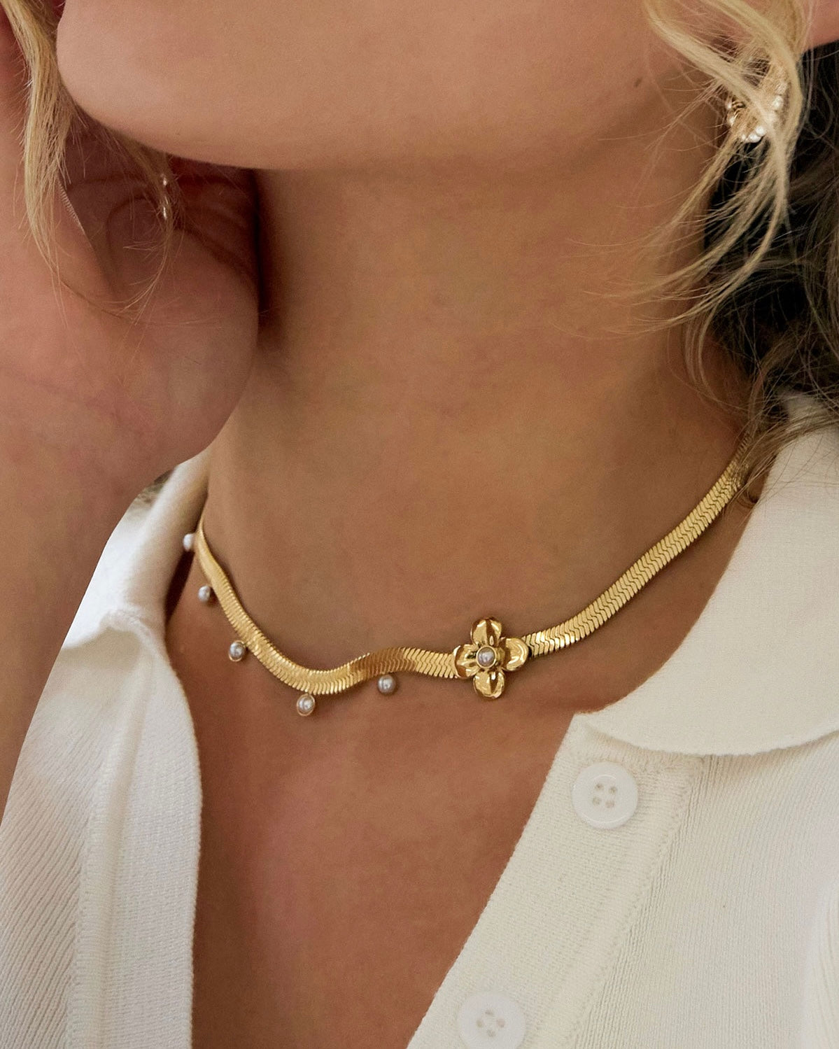 Blumen Kette SHINE