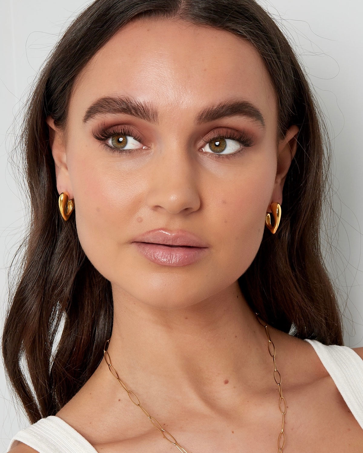 Statement Ohrring - Silber