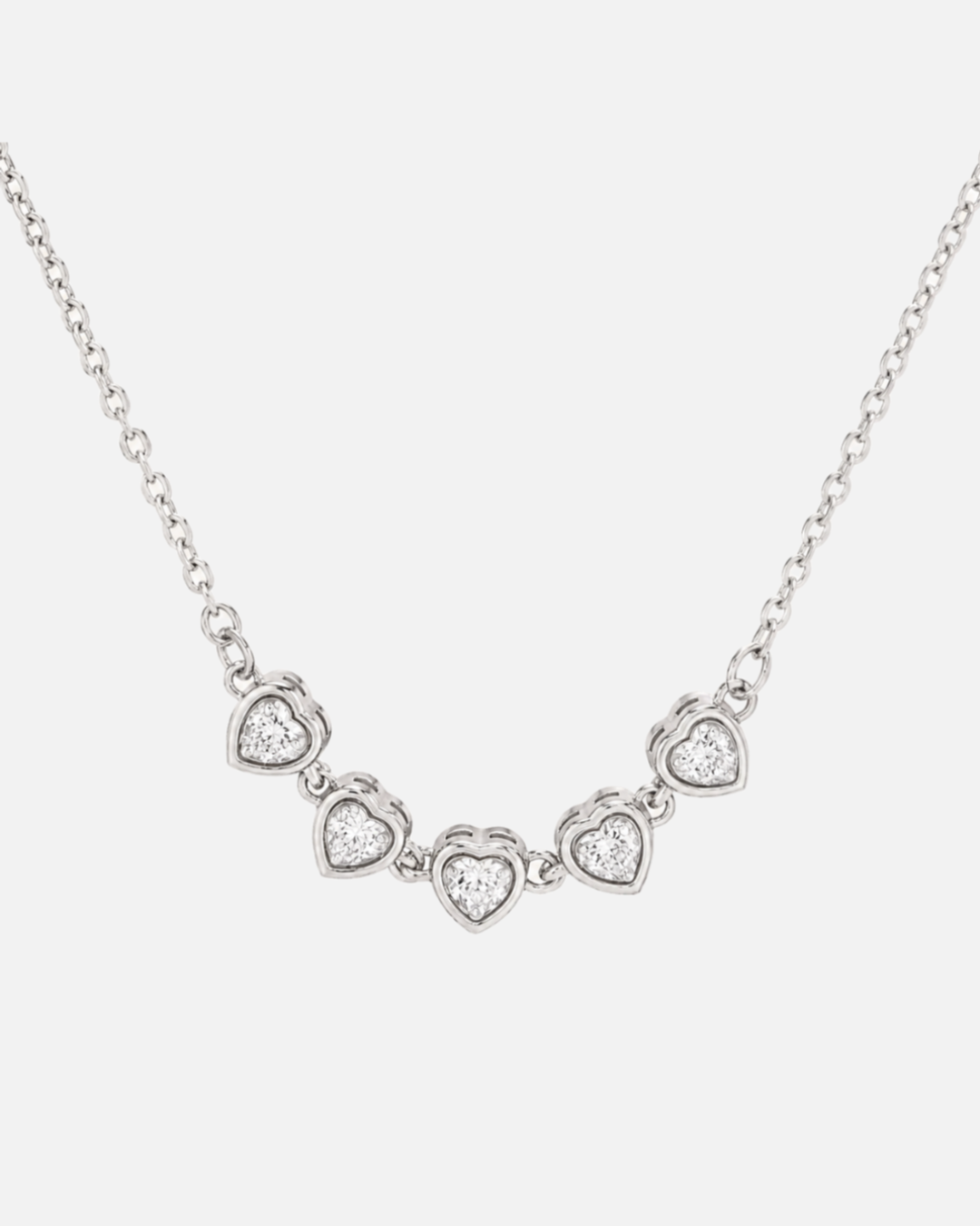Silver Love Sparkle Halskette