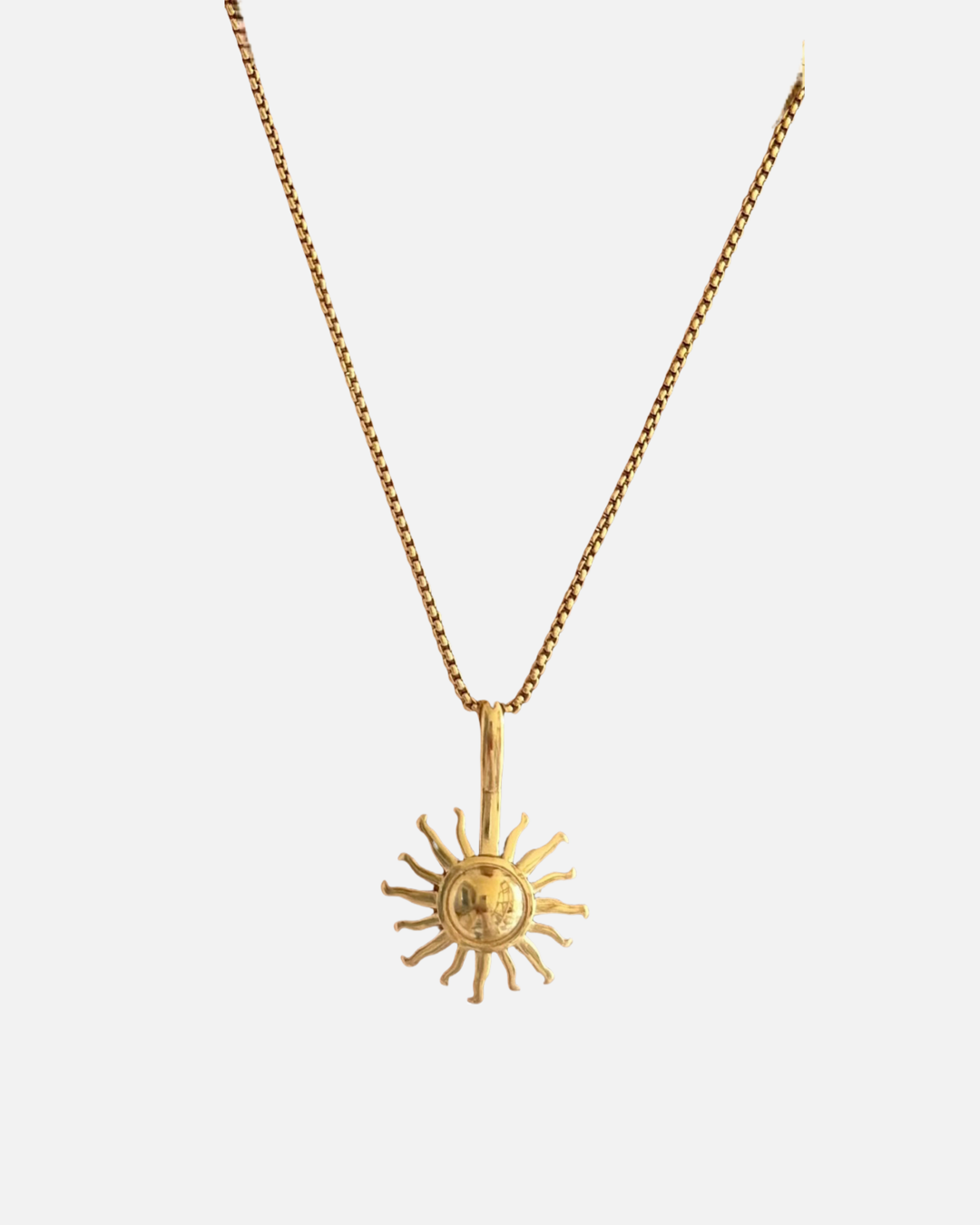Sonnen Kette - Gold