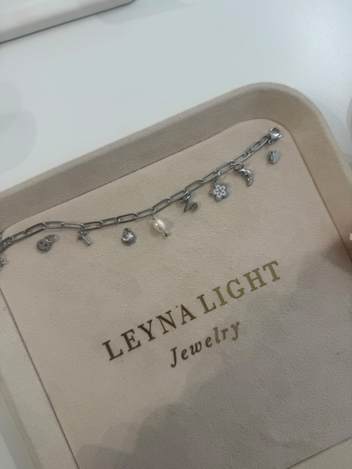 Charm Armband Silber - Länge 21cm - vom Umtausch ausgeschlossen