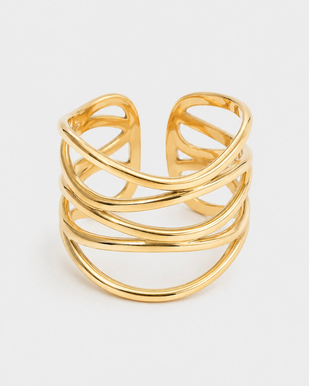 Liquid Gold Statement Ring