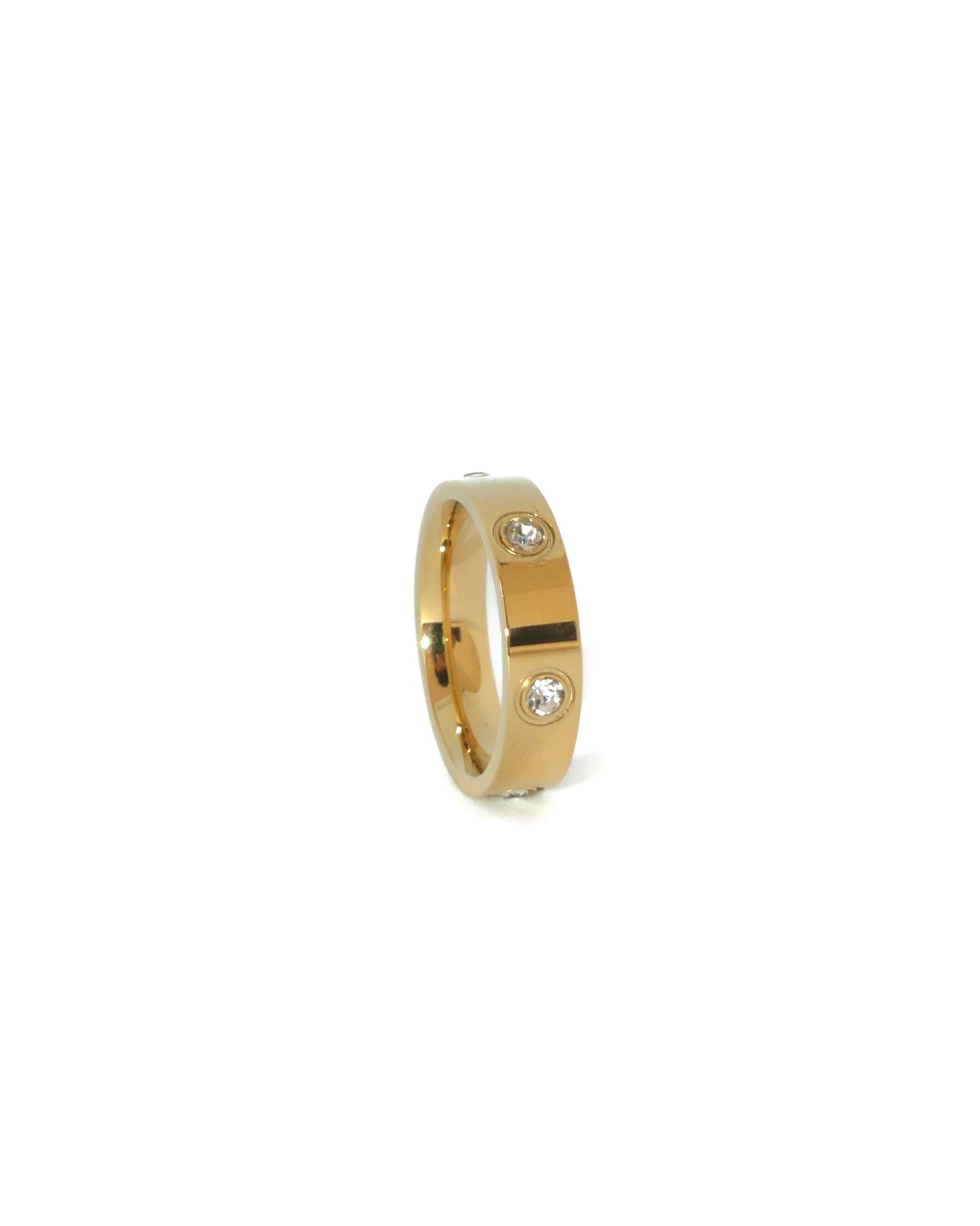 Speziell Ring -Gold mit Steinen