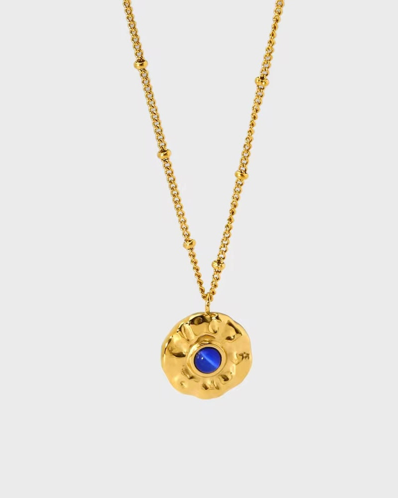 Blue lana Kette - Gold