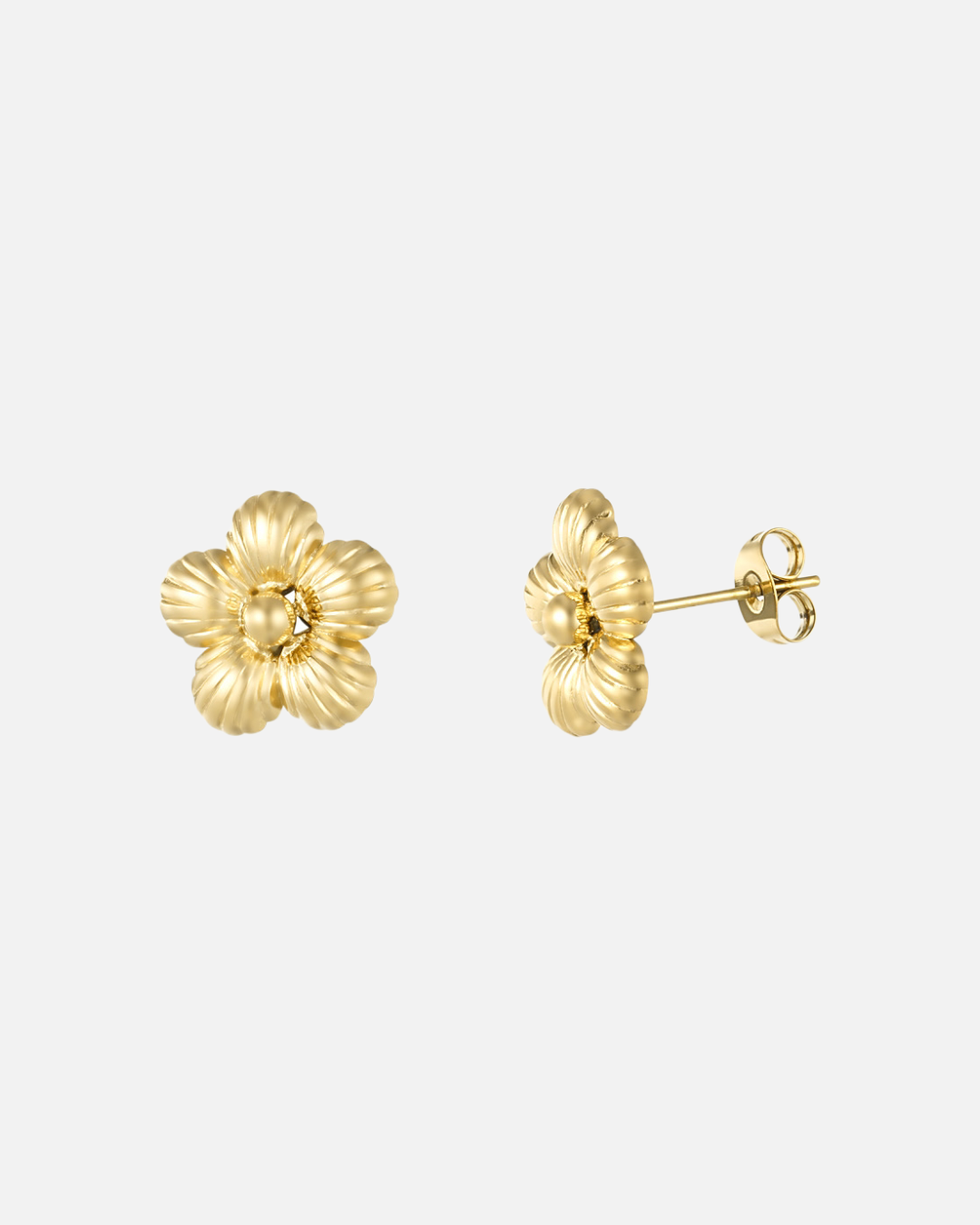 Gänseblümchen Ohrringe - Gold