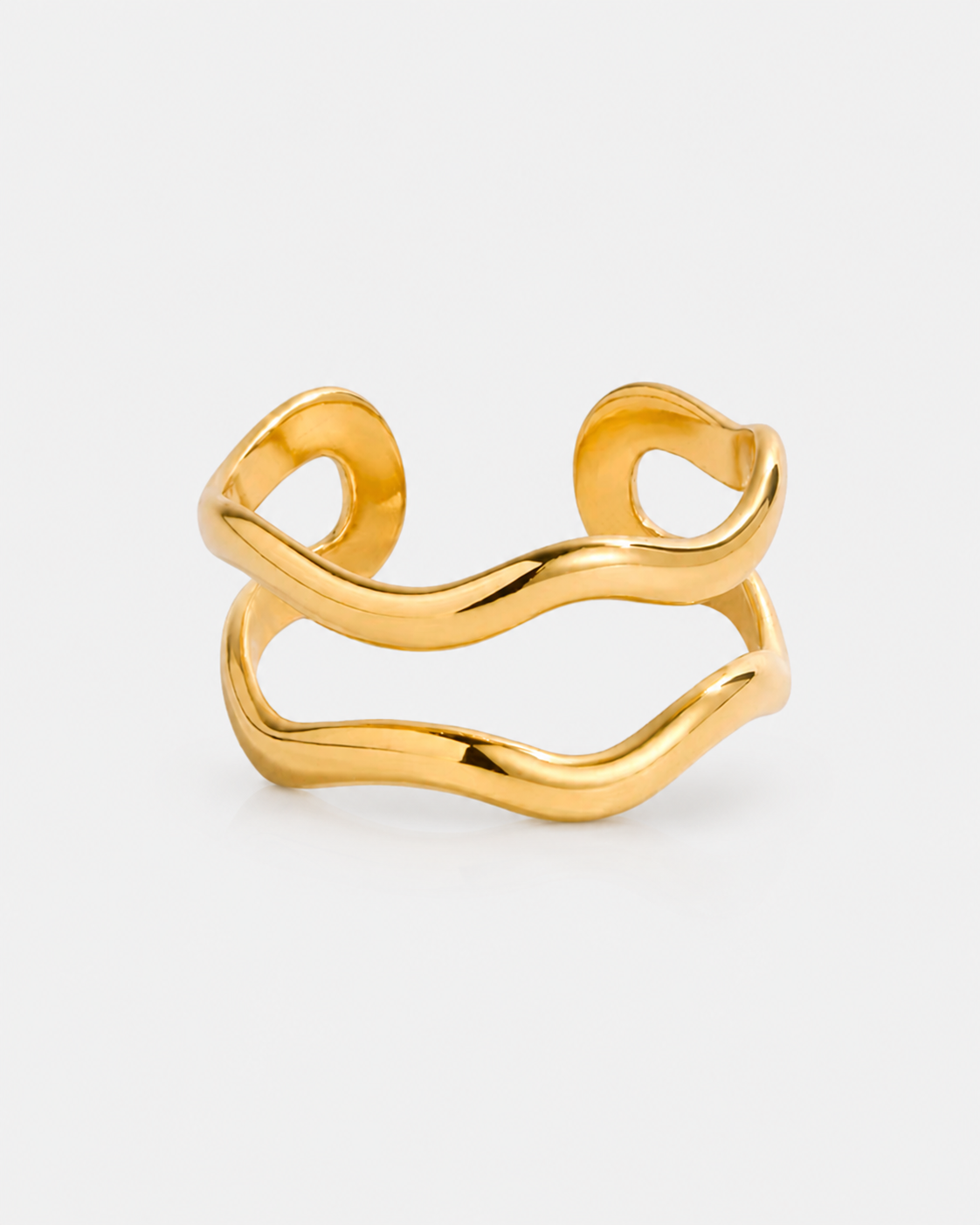 Wave Ring Gold