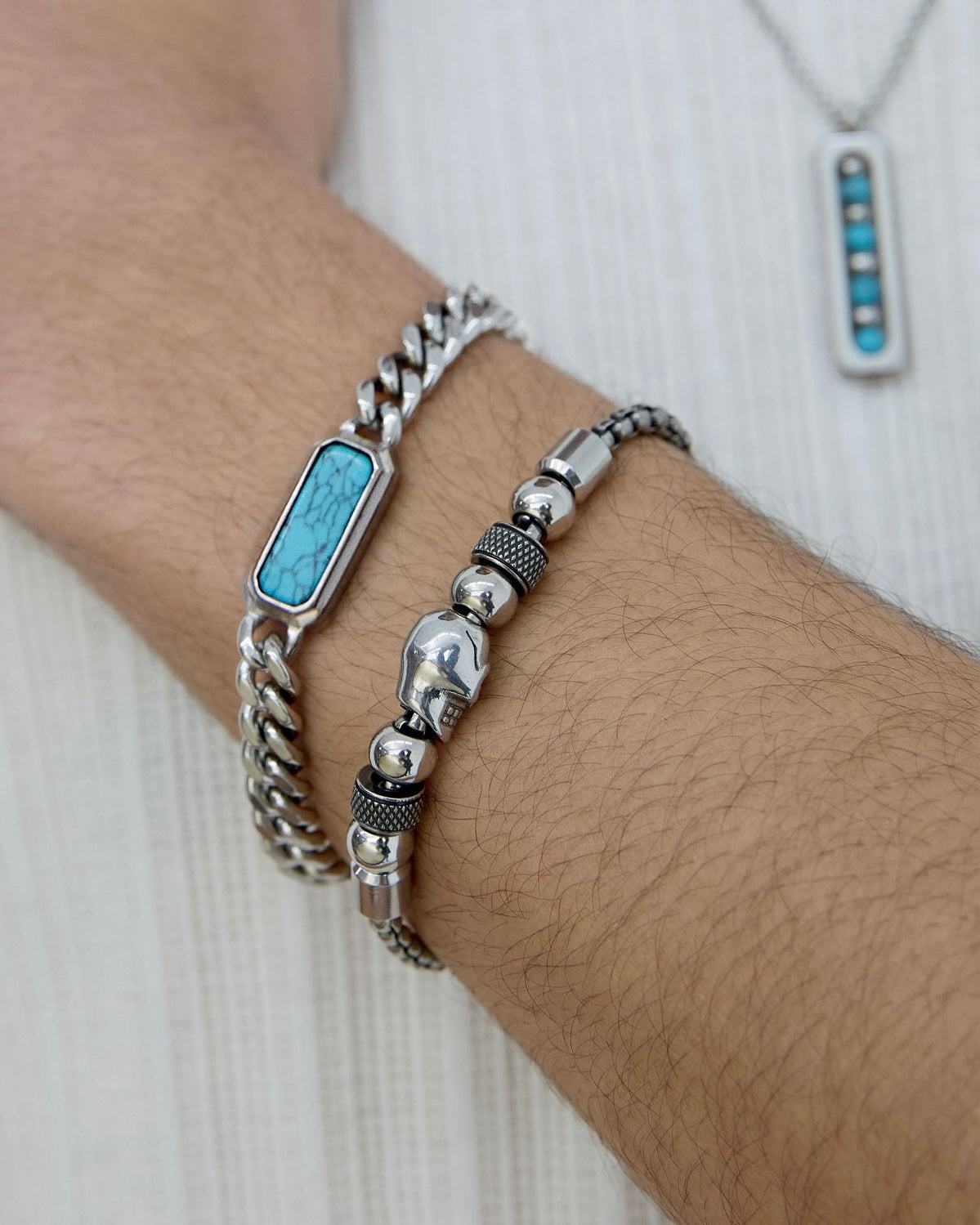 Armband Herren - Türkis