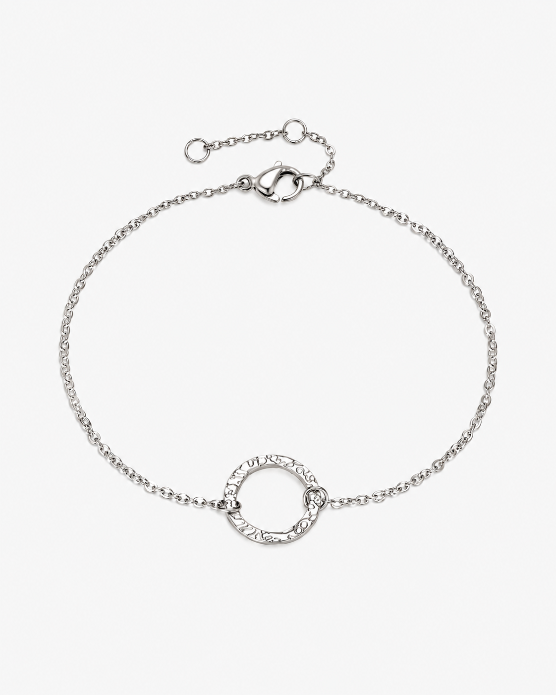 Infinitiy circle Armband Silber