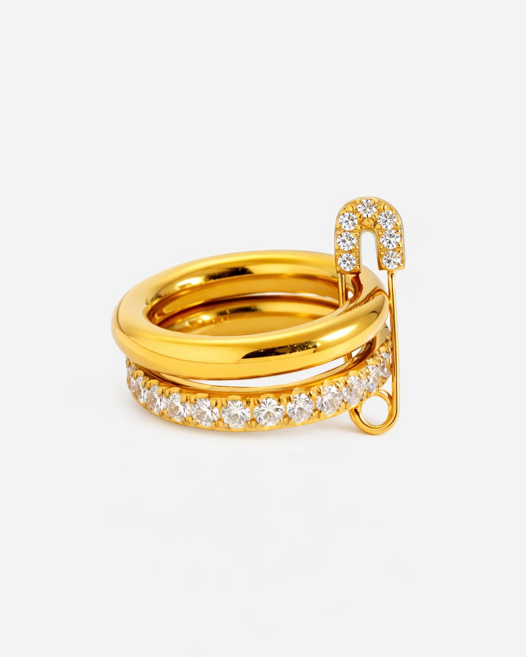 Layer Ring zwei mit Klammer