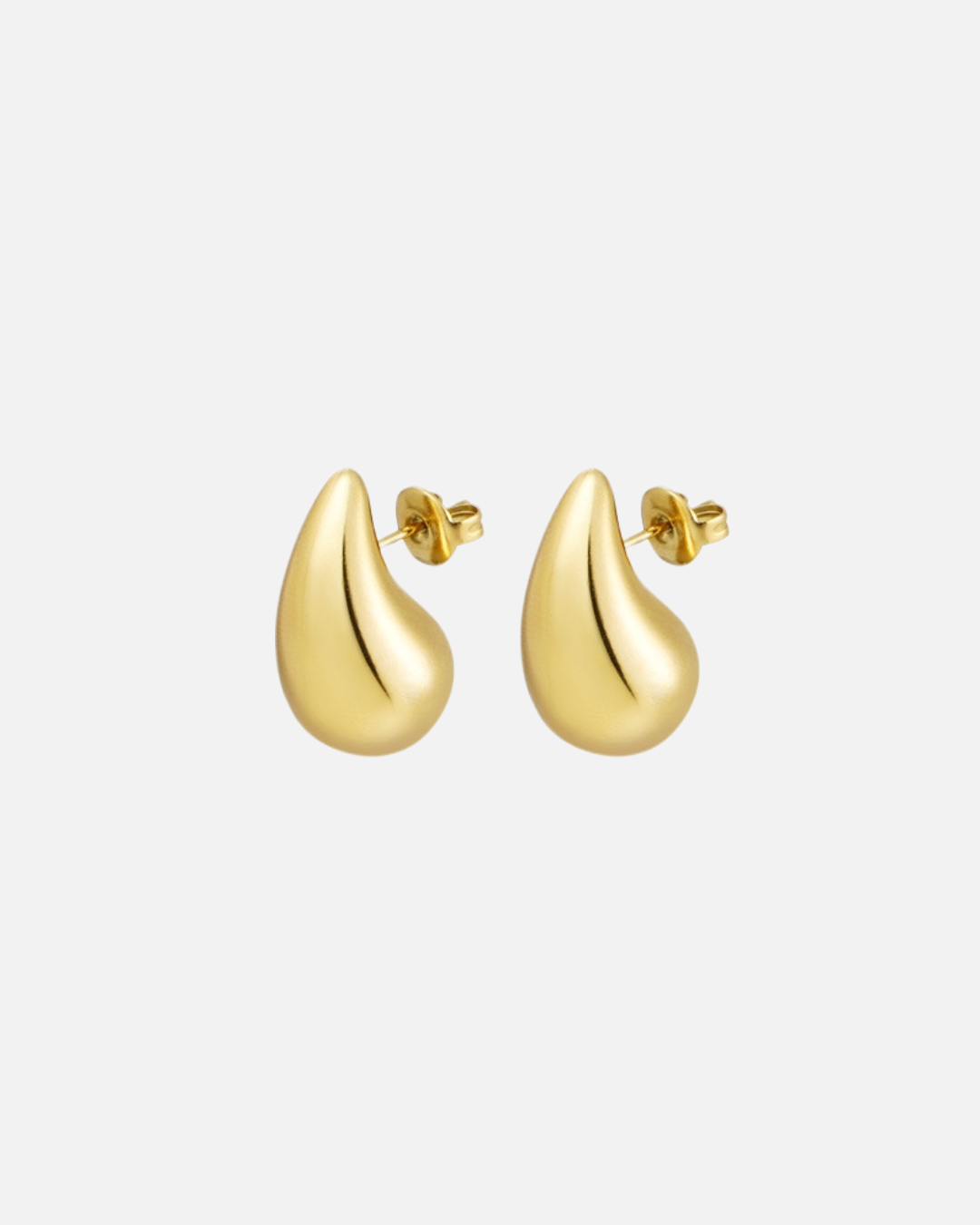 Tropfen Ohrringe Klein Gold