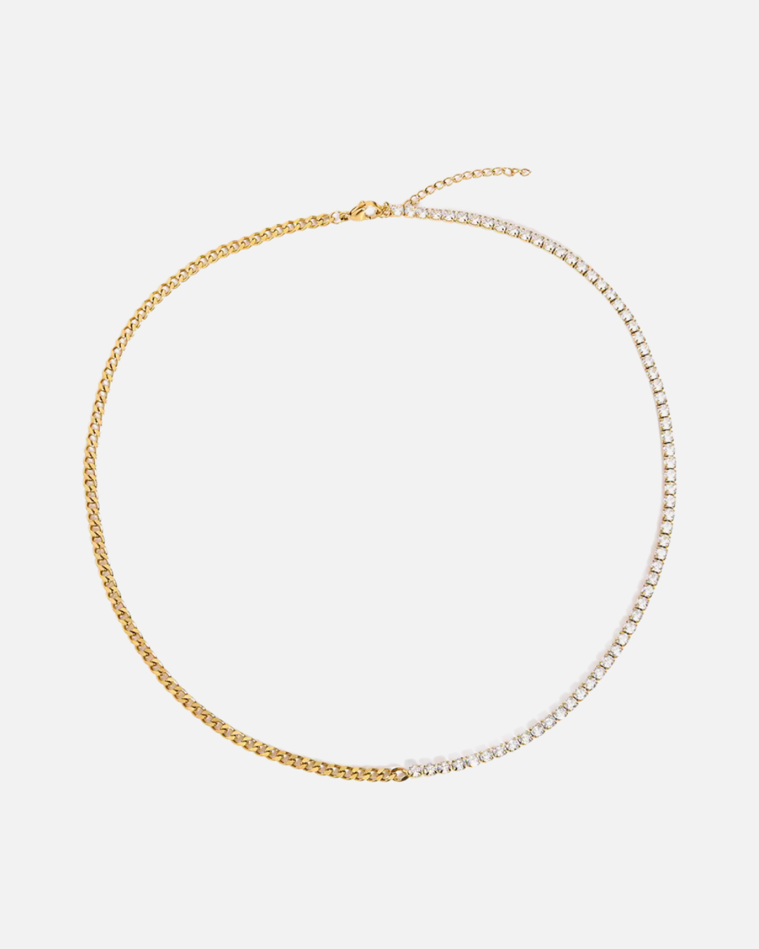 Massive Glitzer Kette