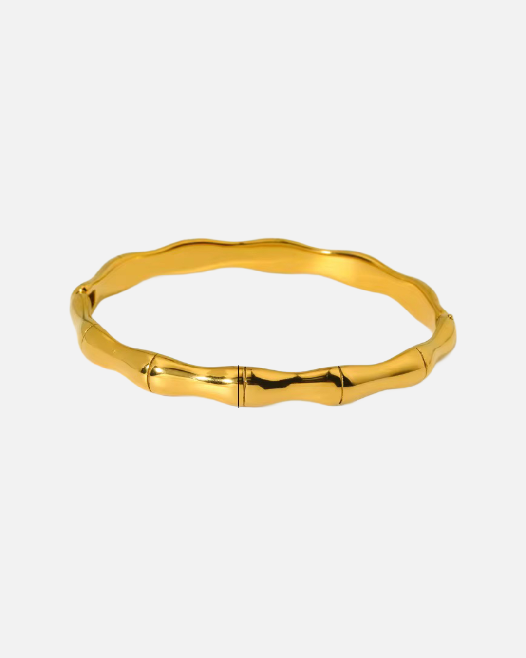 Bambusarmreif, Gold