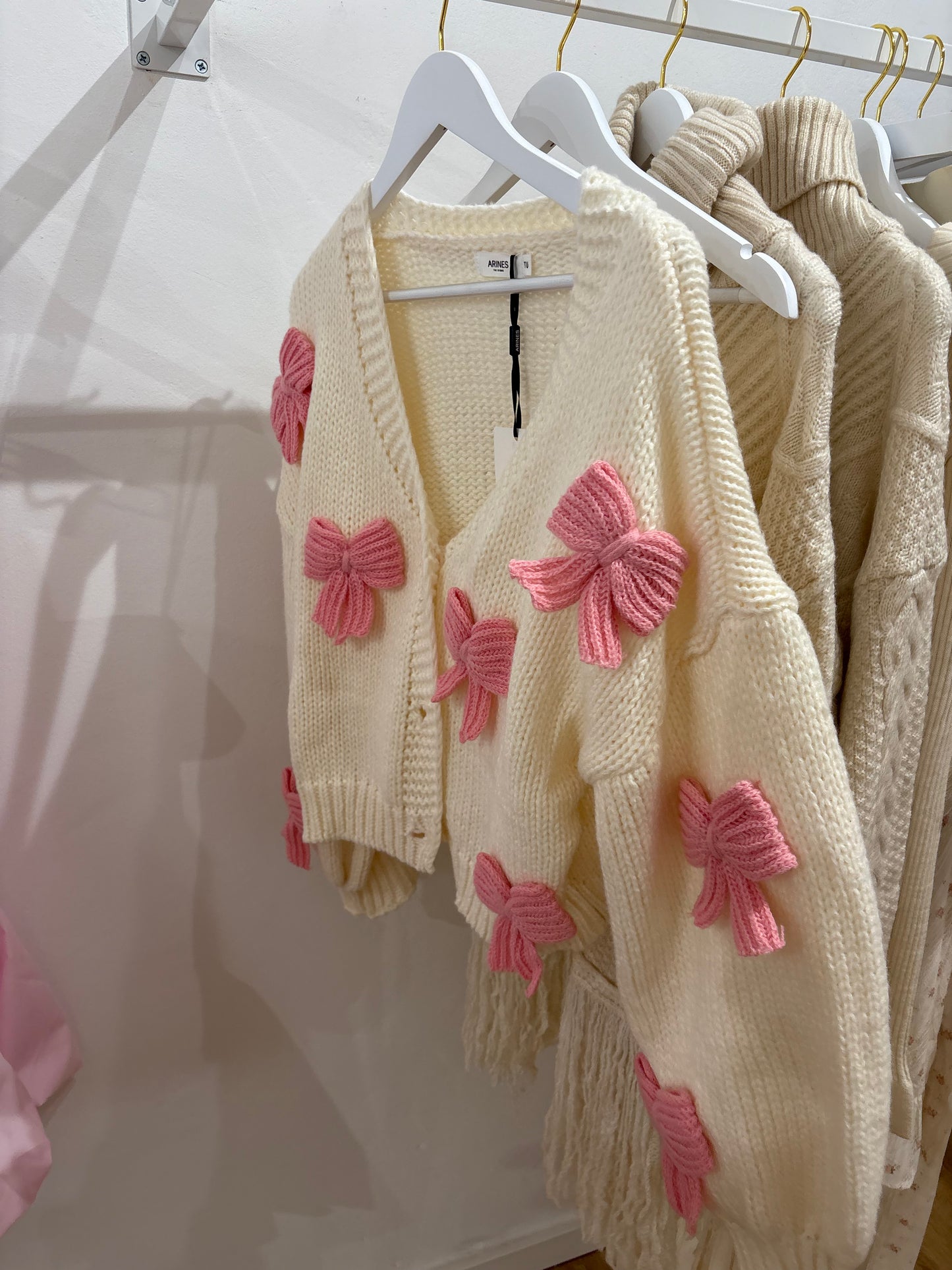 Pulli schleifen rosa