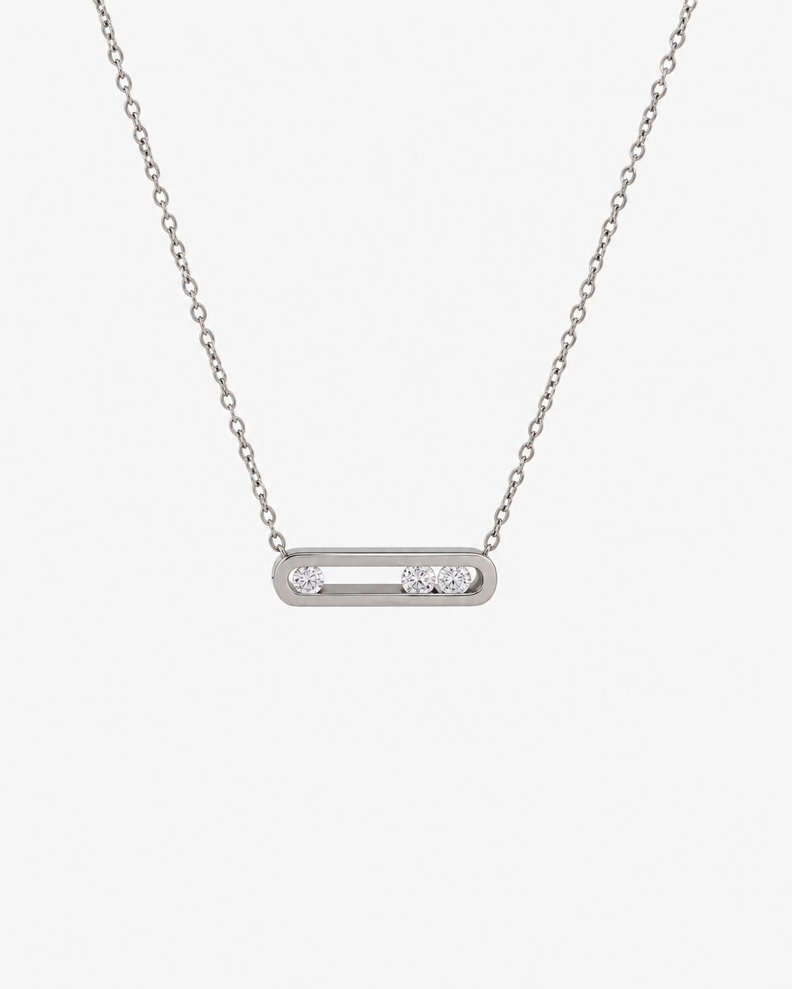 Luna Halskette Silber
