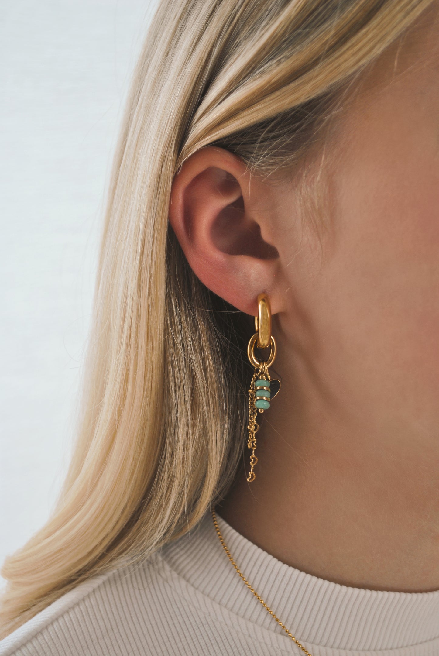Beach Ohrringe - Gold