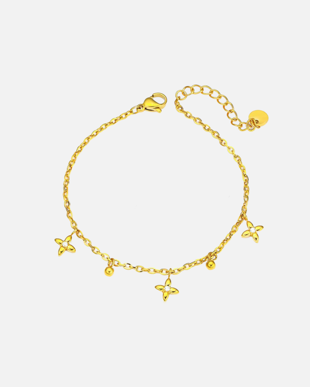 Kleeblätter mini Armband