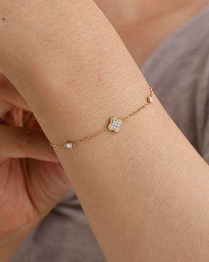 Luna Klee Armband mit Steinen