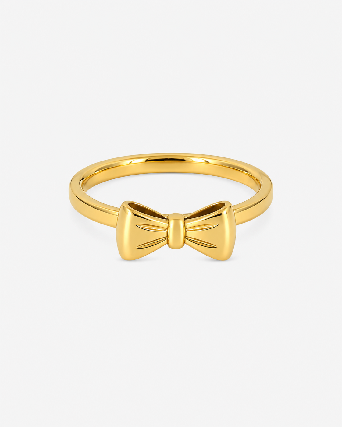 Schleifen Ring ing Gold