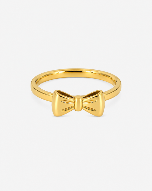 Schleifen Ring ing Gold