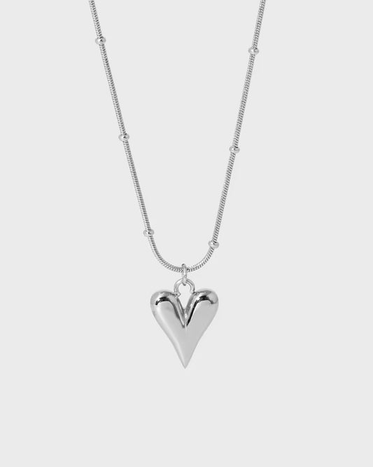 Herzchen Kette - Silber