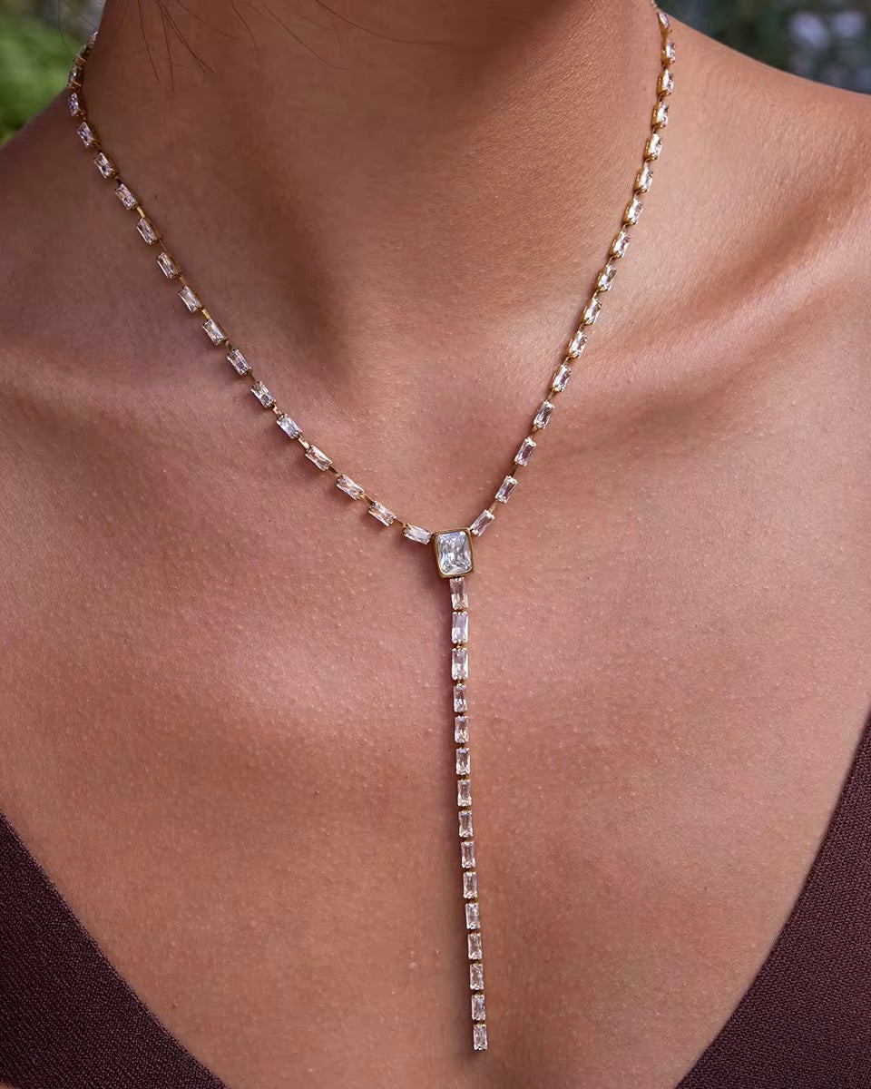 Luxus V Kette Gold
