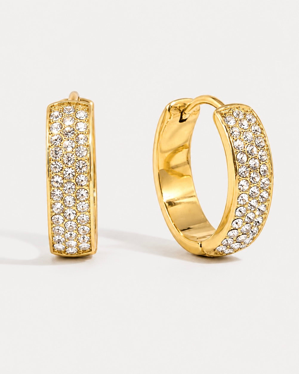Luxury shine Creolen Gold