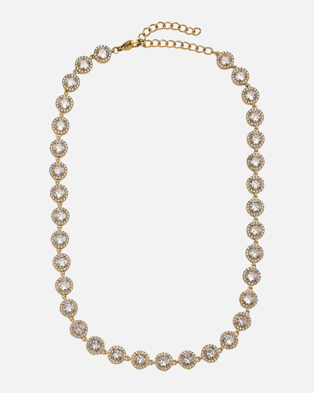 Diamond Kette Luxus Gold