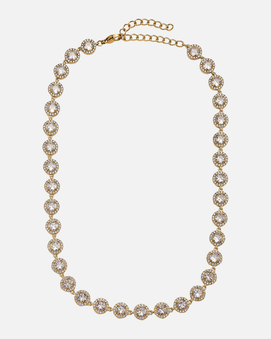 Diamond Kette Luxus Gold