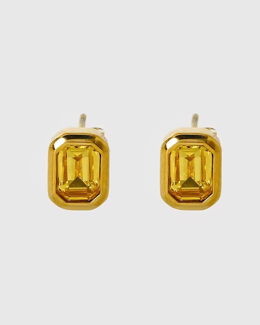 Stecker gelb - Gold