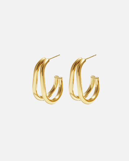 Basic Loni Ohrringe - Gold