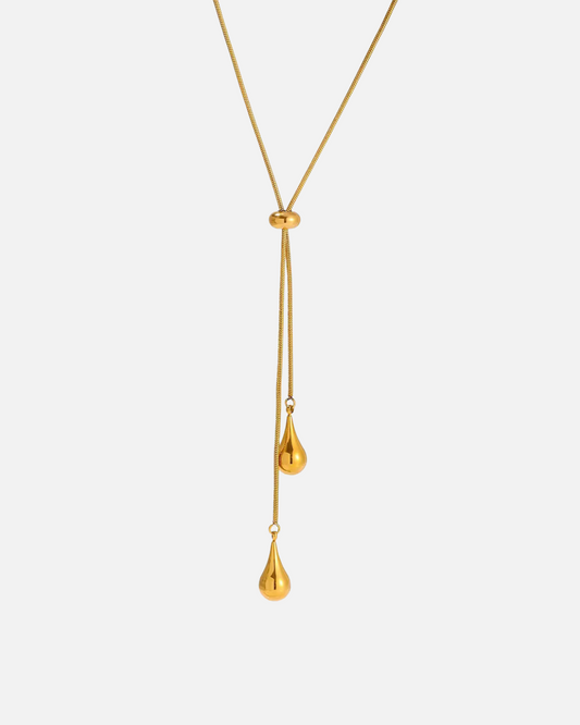 Tropfen Kette - zum zuziehen