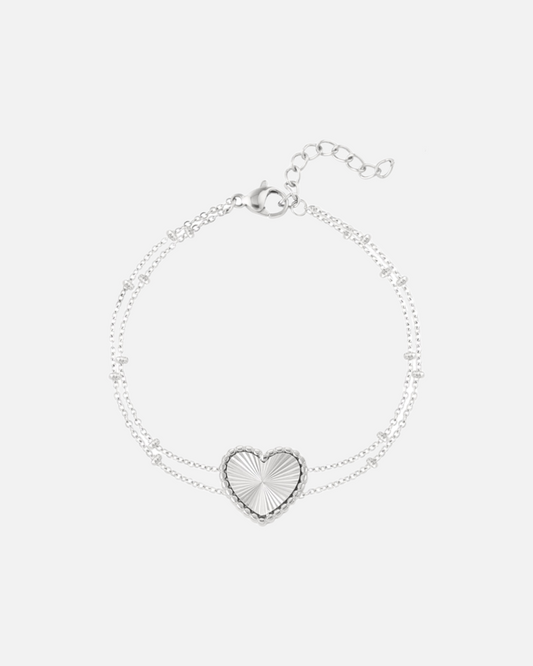 Herz Armband Silber