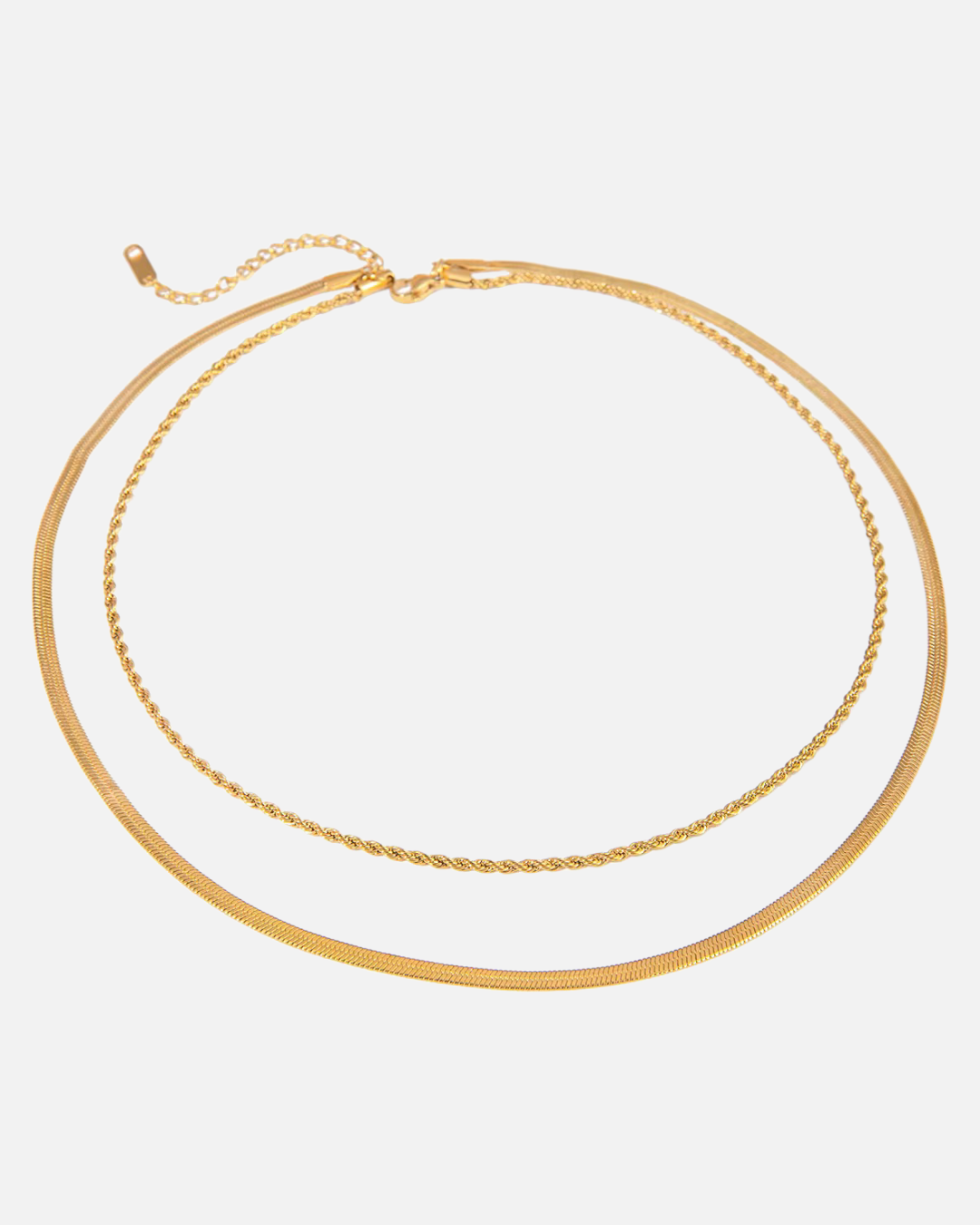Schlichte Doppel Kette