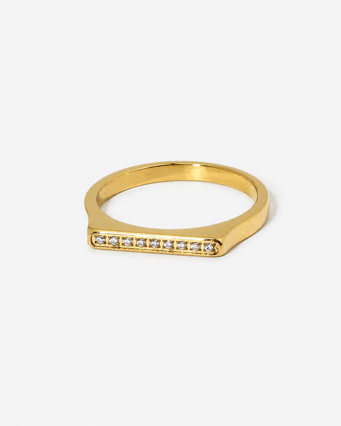 Elegant Pavé Ring