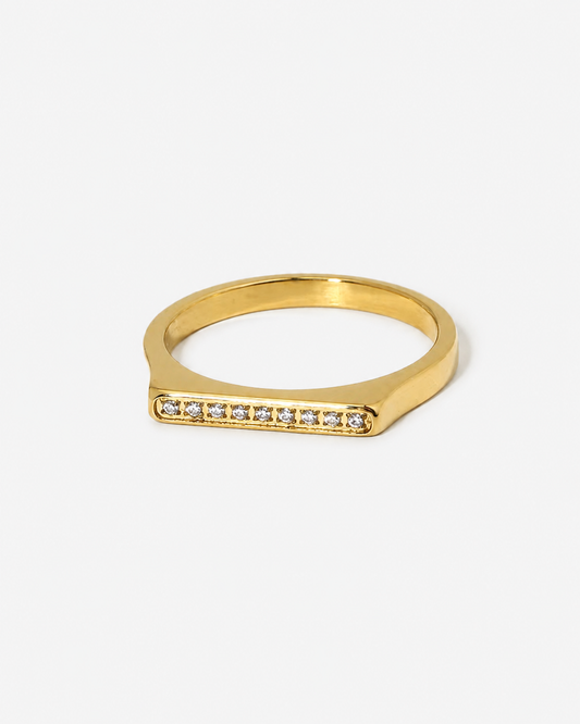Elegant Pavé Ring