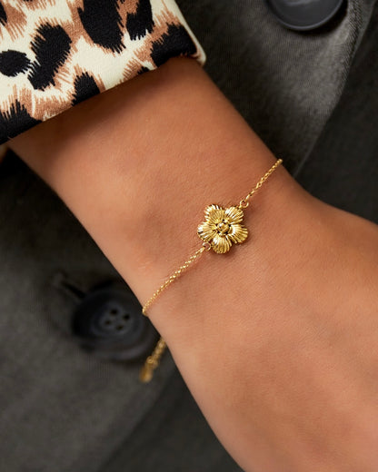 Gänseblümchen Armband - Gold