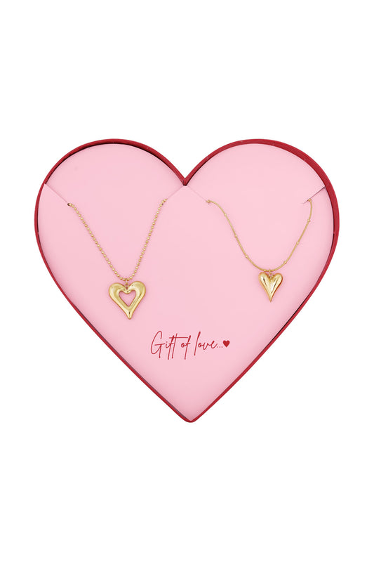 Geschenk Set - Gold - Kette
