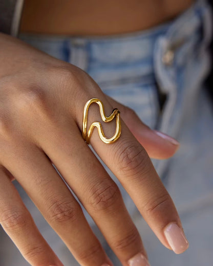 Flow Ring – Gold