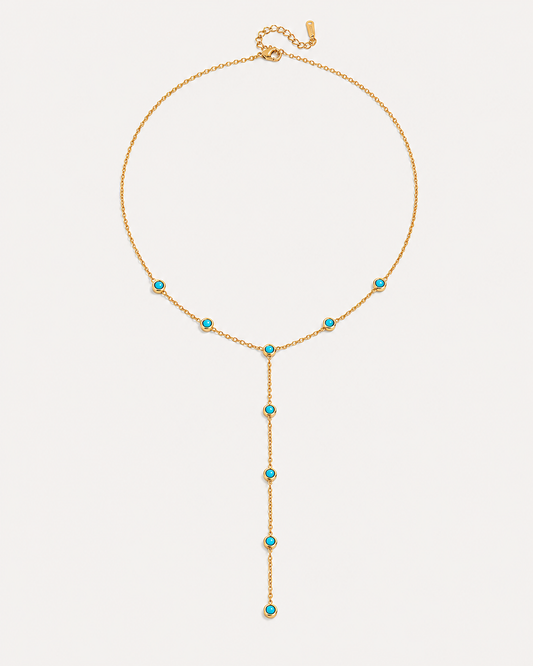 Aqua Drop Halskette Gold
