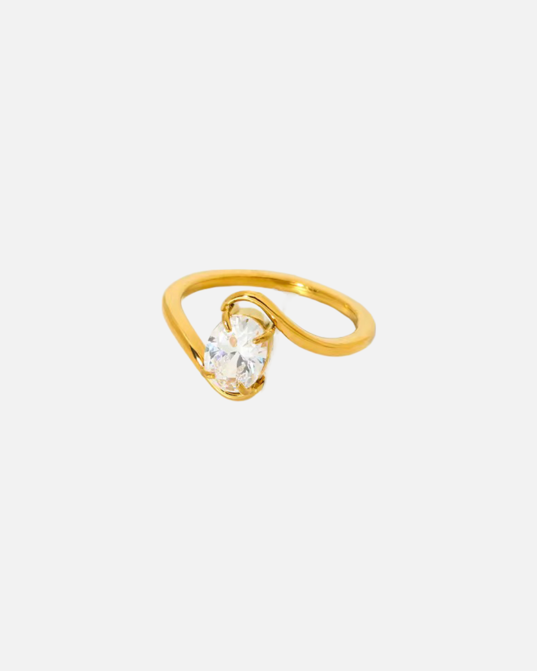 Diamond Stone Ring