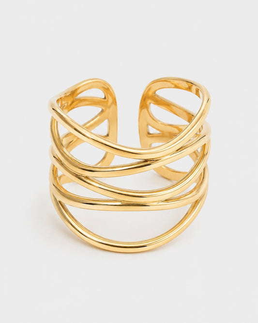 Liquid Gold Statement Ring