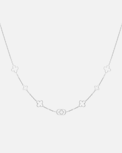 Kleeblattkette – Silber