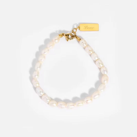 Perlen Armband Love