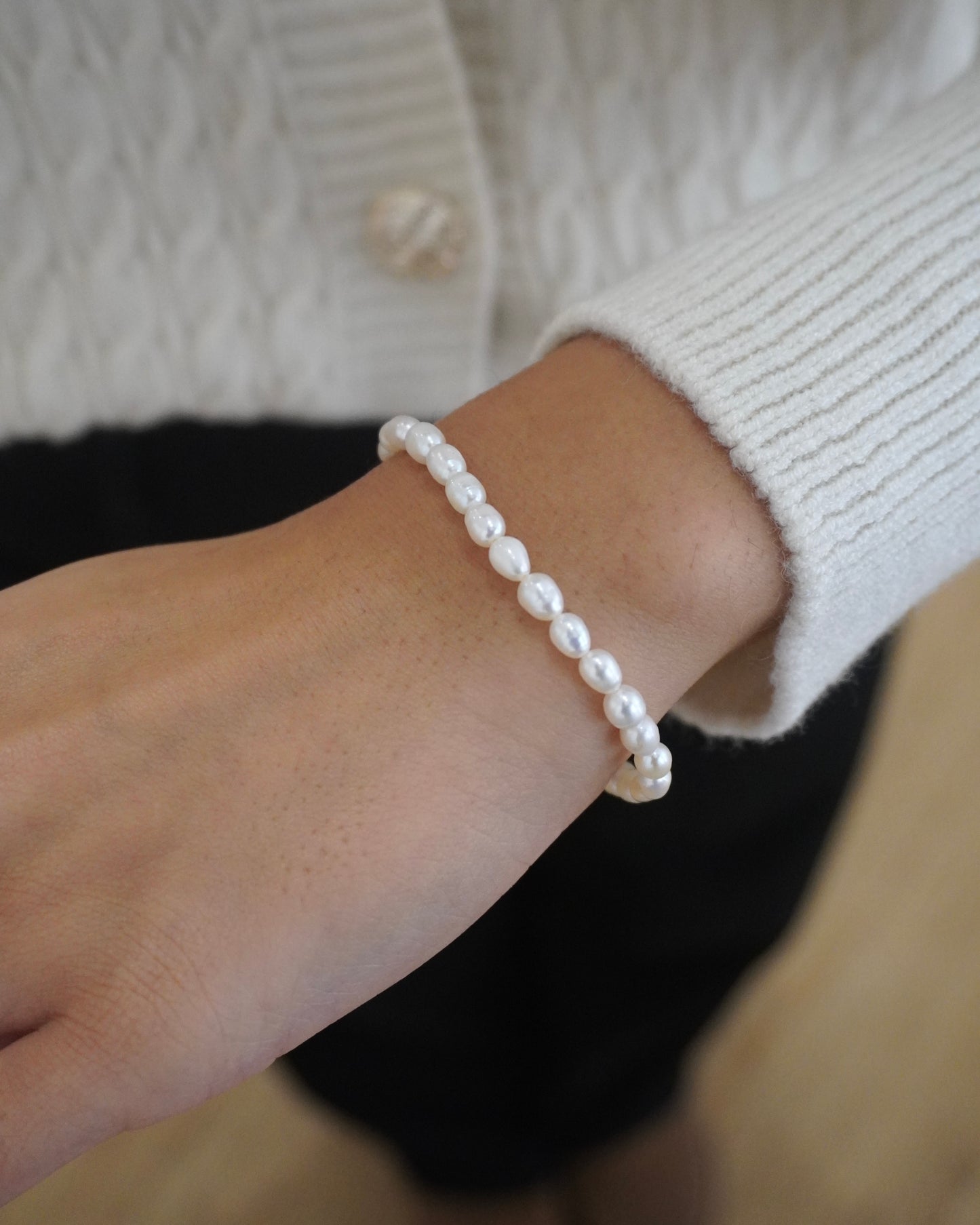 Perlen Armband Love
