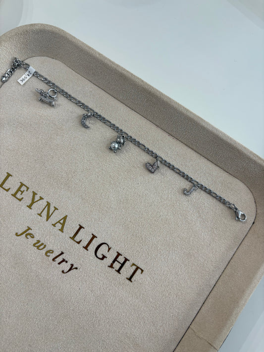 Charm Armband Silber personalisiert