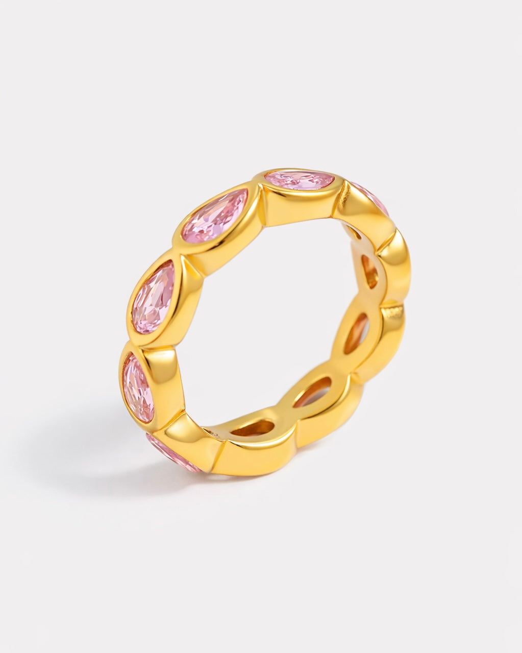 Ring lina rosa