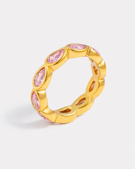 Ring lina rosa