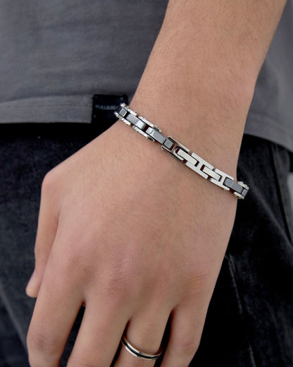 Herren Armband doppelkettiges