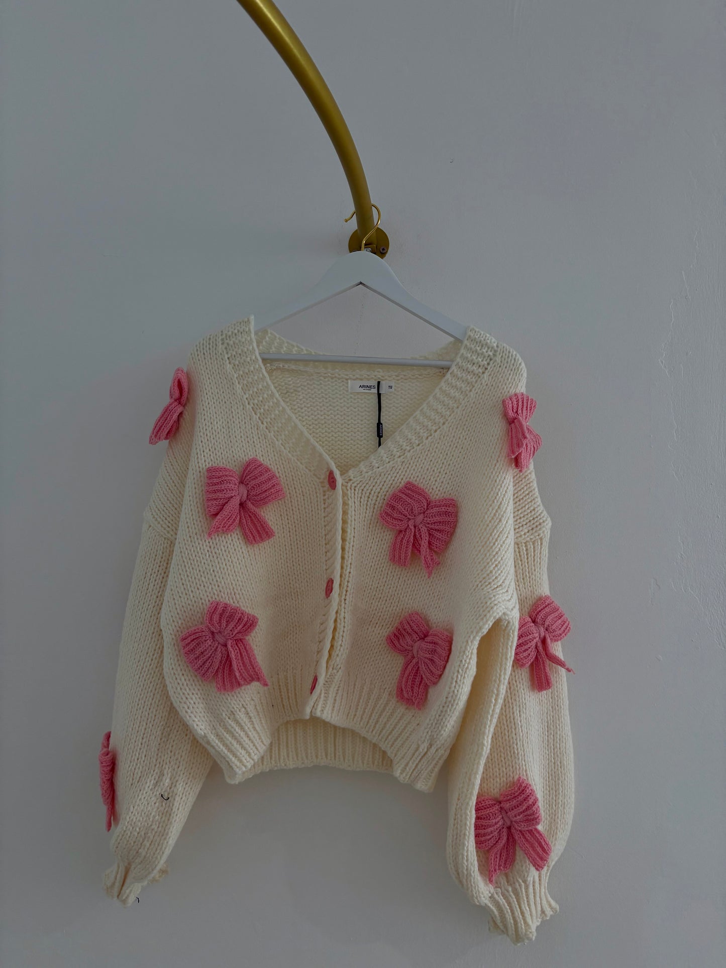 Pulli schleifen rosa