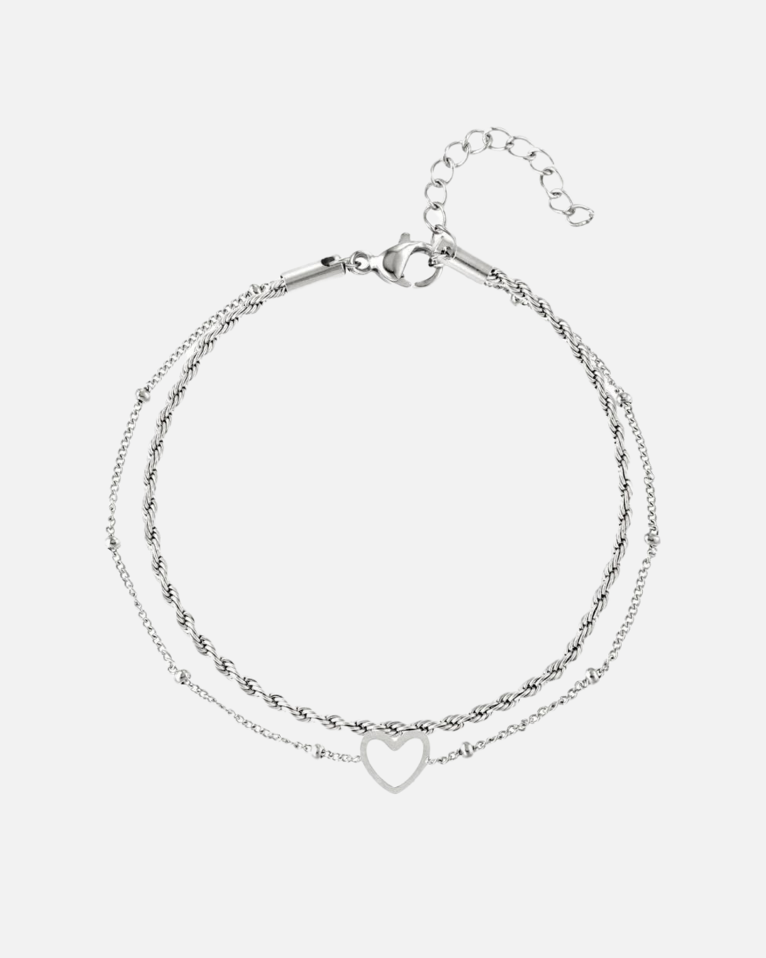 Herz Armband - Silber